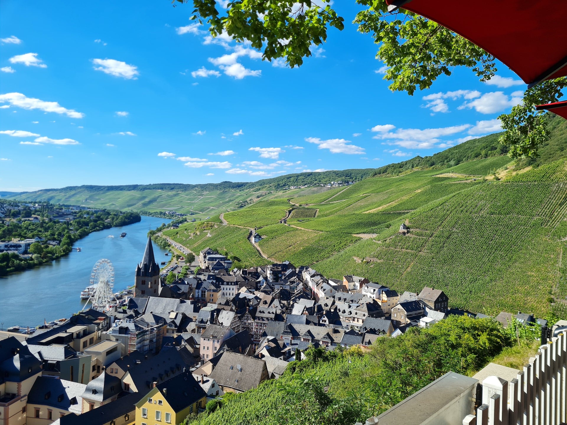 Blick auf Bernkastel-Kues